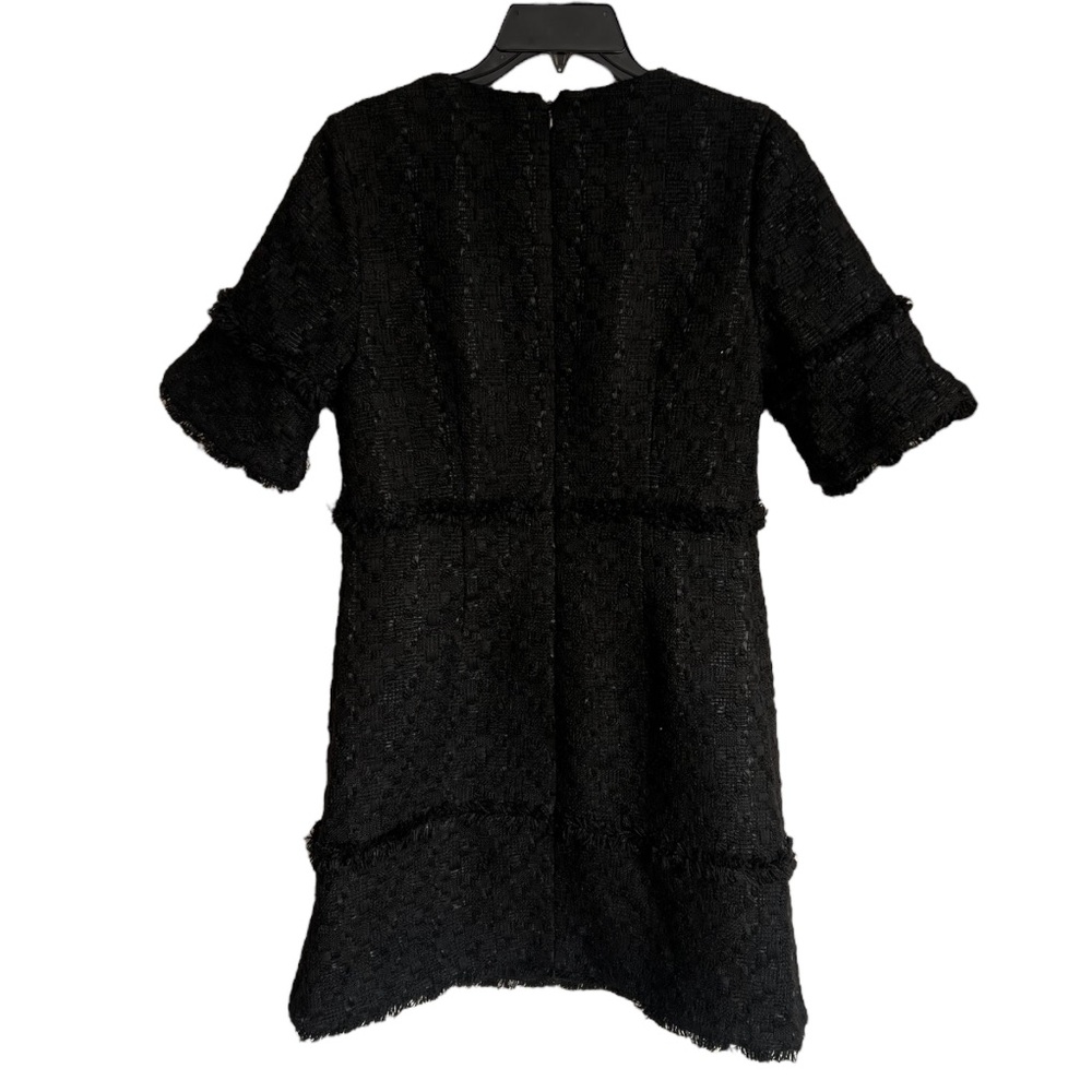 Ann Taylor Tweed Trim Shift Dress - Picture 9 of 10